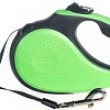 Поводок-рулетка XCHO Лента 5м (M, зеленый/черный)