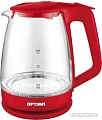 Электрочайник Optima EK-1718G (красный)