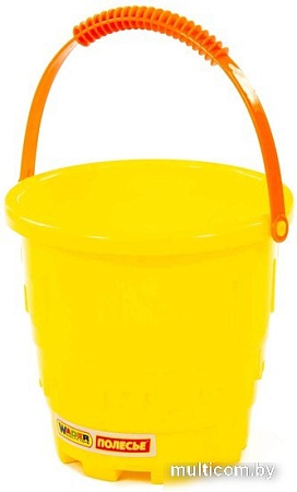 Ведерко для игры в песочнице Полесье Ведро-замок большое 51615 (в ассортименте)