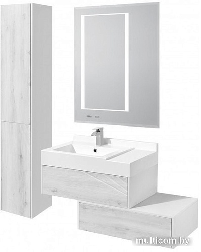 Мебель для ванных комнат Акватон Тумба с умывальником Сакура 80 1A2364K1SKW80