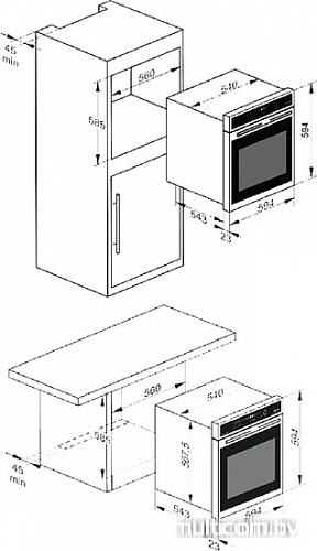 Духовой шкаф Kaiser EG 6375 W