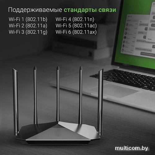 Wi-Fi роутер Digma DWR-AX1501