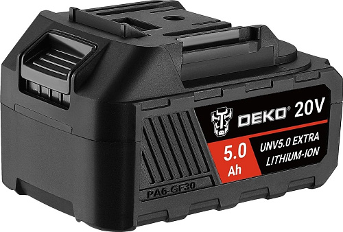 Аккумулятор Deko UNV5.0 Extra 063-4497 (20В/5 Ач)