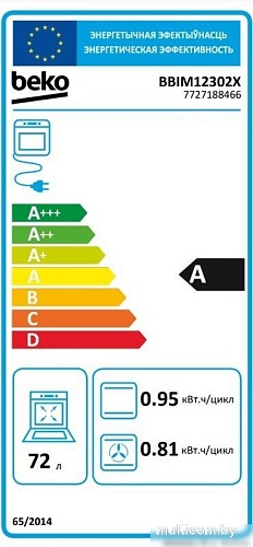 Электрический духовой шкаф BEKO BBIM12302X