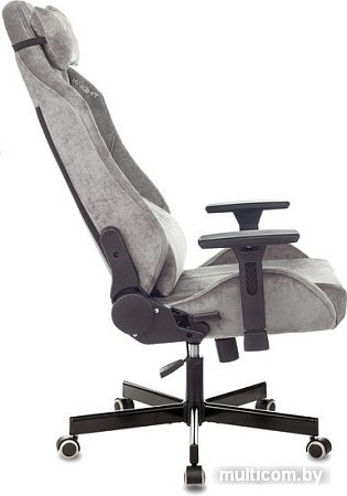 Кресло Zombie Knight N1 Fabric Light-19 (серый)