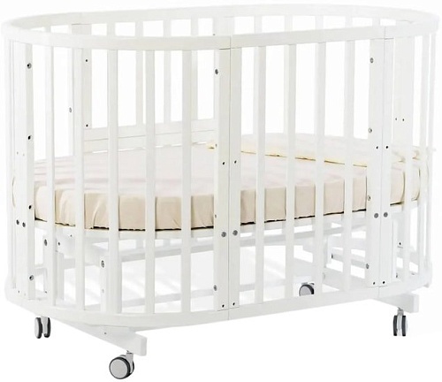 Кроватка-трансформер Nuovita Nido Magia (белый)