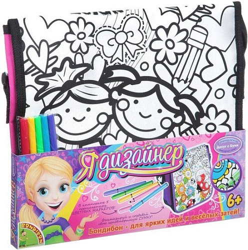 Набор для рисования Bondibon Сумка для раскрашивания ВВ1535