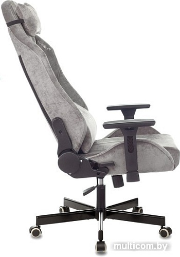 Кресло Zombie Knight N1 Fabric Light-19 (серый)