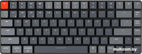 Клавиатура Keychron K3 Wireless V2 White Backlite (Gateron Brown, нет кириллицы)