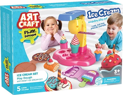 Набор для лепки Aяt Craft Фабрика мороженого 03489/ОР