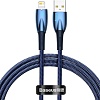Кабель Baseus Glimmer Series Fast Charging Data Cable USB Type-A - Lightning 2.4A CADH000303 (2 м, синий)