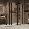 Душевой уголок Grossman Galaxy 110x70x195 300.K33.01.1170.42.00 (графит сатин/прозрачное стекло)