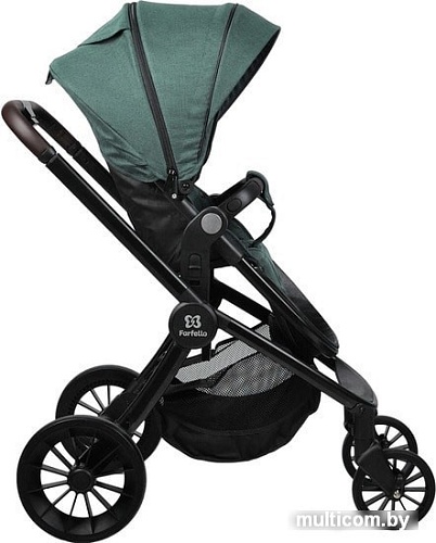 Универсальная коляска Farfello Baby shell BBS-13 (2 в 1, изумрудный)
