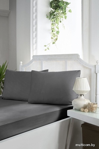 Karven с наволочками на резинке 180x200(+30см)/50x70(2) Р 904 v14 (антрацит)