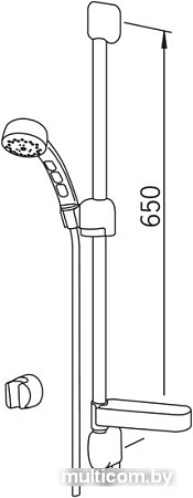 Душевой гарнитур Oras Sensiva 350