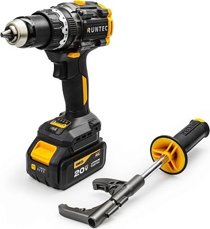 Ударная дрель-шуруповерт Runtec RT-ID226 (с 2-мя АКБ, сумка)