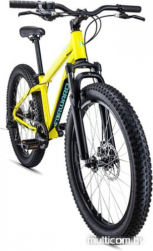 Велосипед Forward Bizon Mini 24 (желтый, 2019)