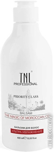 Бальзам TNL Professional Priority Class The Magic Of Moroccan Oil Ультра-увлажнение 400 мл