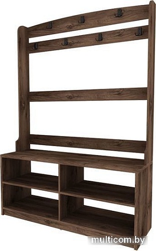 Вешалка для одежды ЭлиГард Brig (дуб нокс)