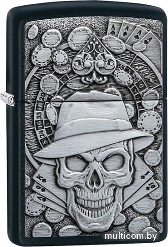 Зажигалка Zippo Black Matte 49183