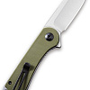Складной нож Civivi Elementum D2 Steel Satin Finished Handle G10 C907E (зеленый)