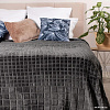 Плед Casa Conforte Aspen 150x200 6155357 (серый)