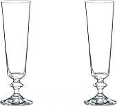 Набор бокалов для шампанского Bohemia Crystal Bella 40412/205/2