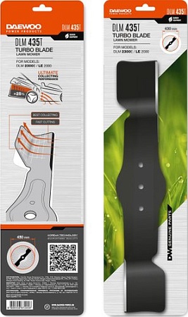 Нож для газонокосилки Daewoo Power DLM 435T