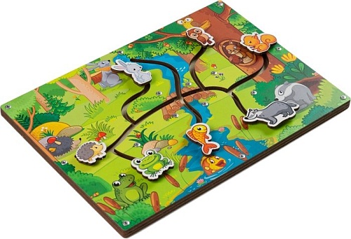 Сортер Paremo Лабиринт-пара Лес PE720-128