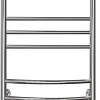 Полотенцесушитель Granula Форма 50x80 D32 (левый, терморегулятор с таймером)