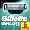 Сменные кассеты для бритья Gillette Mach3 (6 шт) 7702018408832