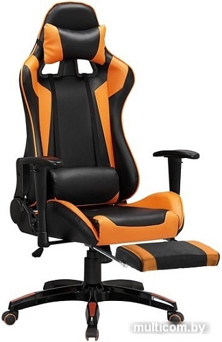 Кресло Halmar Defender 2 (черный/оранжевый)