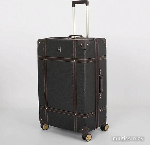 Чемодан-спиннер Francesco Molinary 336-0193/3-28 (черный)