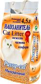 Наполнитель для туалета Pussy Cat минеральный 4.5 л