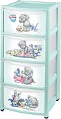 Комод для игрушек Бытпласт Me to You 431302009 (светло-зеленый)