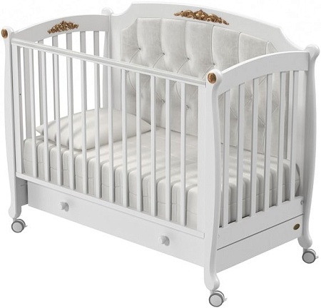 Классическая детская кроватка Nuovita Furore (белый)