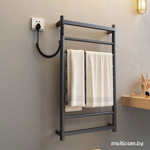 Полотенцесушитель Maxonor PL-TRE04-50-9-3 (серый, подключение слева)