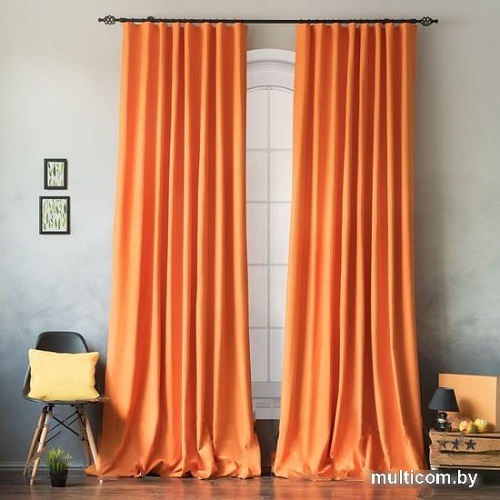 Комплект штор Pasionaria Билли 340x260 с подхватами (оранжевый)