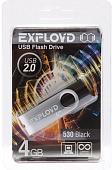 USB Flash Exployd 530 4GB (черный)