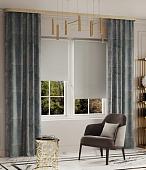 Штора Legrand Аллюр 1.8x2.8 м (синий)