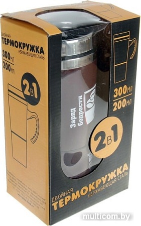 Термокружка Белбогемия 25161285 0.5л (черный)