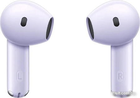 Наушники HONOR Earbuds X6 (сиреневый, международная версия)