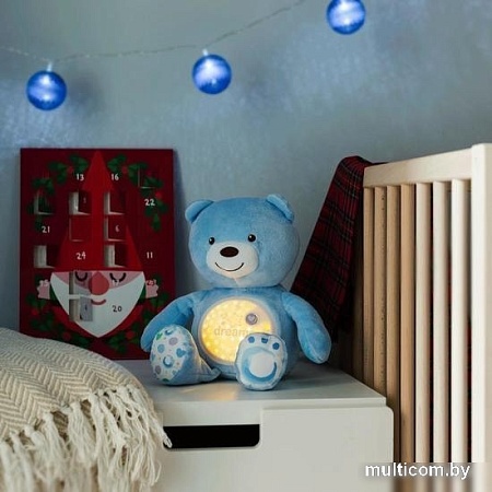 Музыкальная игрушка Chicco Мишка (голубой)