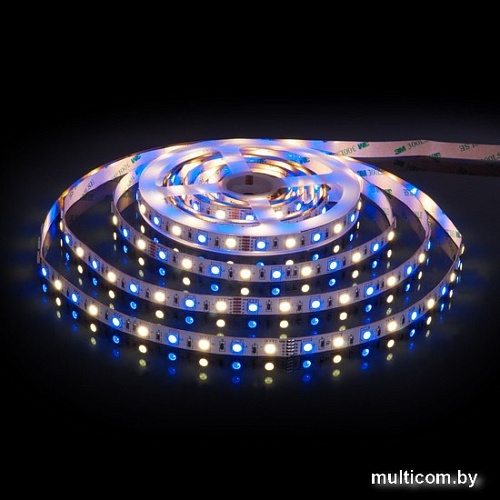 Светодиодная лента Elektrostandard 24V 14.4W 60Led 5050+5050 IP20 MIX RGB/дневной белый a053729