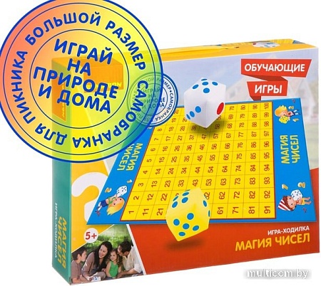Развивающая игра Bondibon Магия чисел ВВ2561