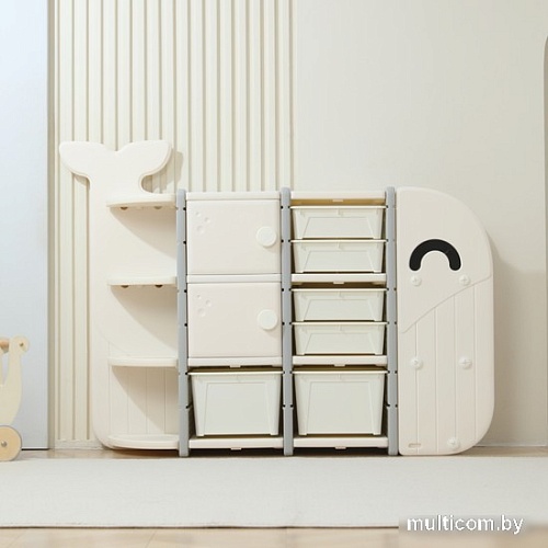 Комод UNIX kids Whale White PTSWHALE8WH (8 ящиков)