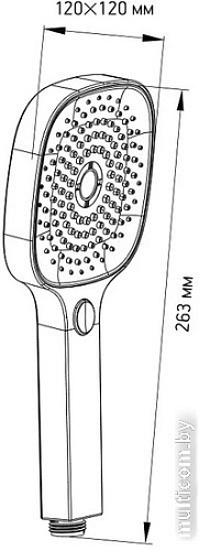 Душевая лейка Esko SPL1203