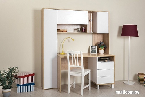 Стол Mobi Комфорт 12.95 (дуб сонома/белый PE шагрень)