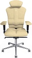 Кресло Kulik System Victory (экокожа, песочный с подголовником)