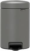 Brabantia Pedal Bin NewIcon 3 л (минерально-серый)